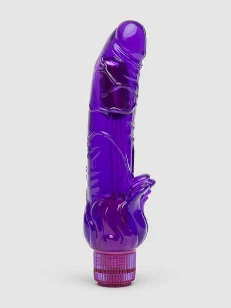 Lovehoney Triple Tickler Realistic Purple G-Spot Dildo Vibrator 5.5 inch