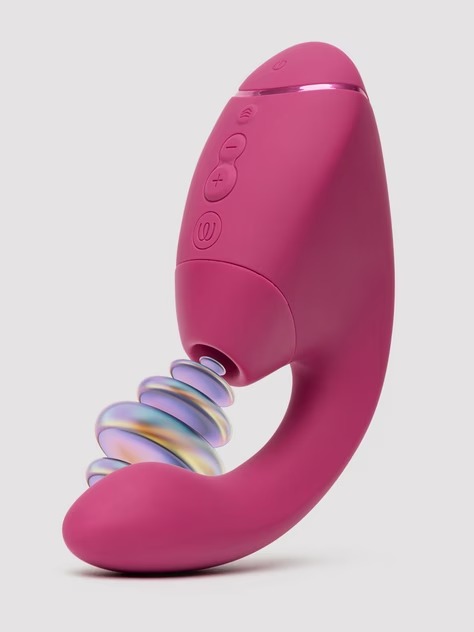 Womanizer Next Duo 3D Pink G-Spot and Clitoral Suction Stimulator