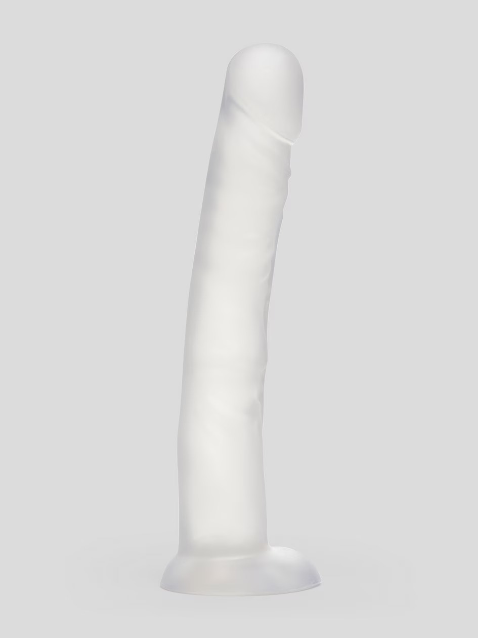 BASICS Clear Suction Cup Dildo 10 Inch