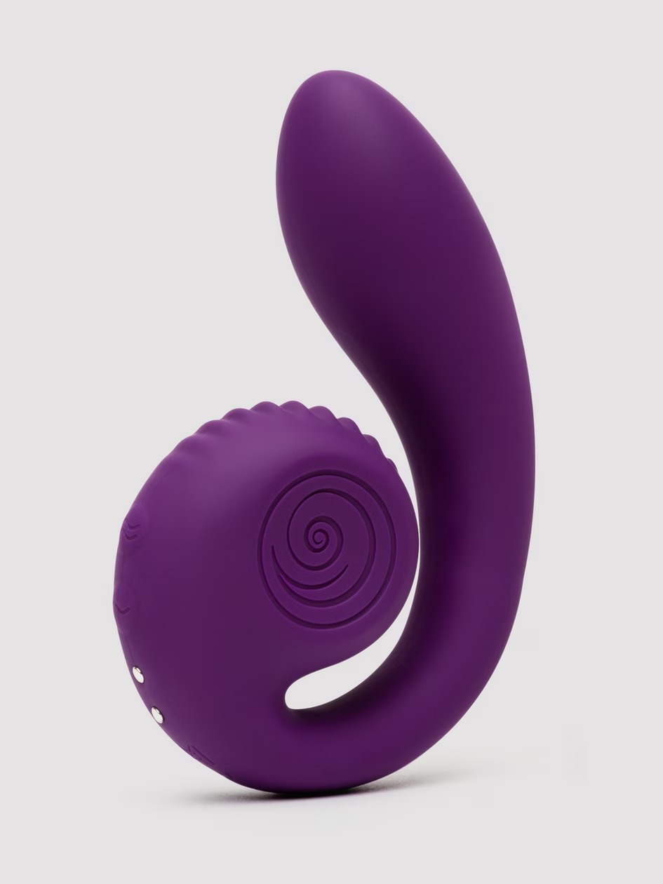 Snail Vibe Gizi Rechargeable Dual Stimulation Curve Vibrator