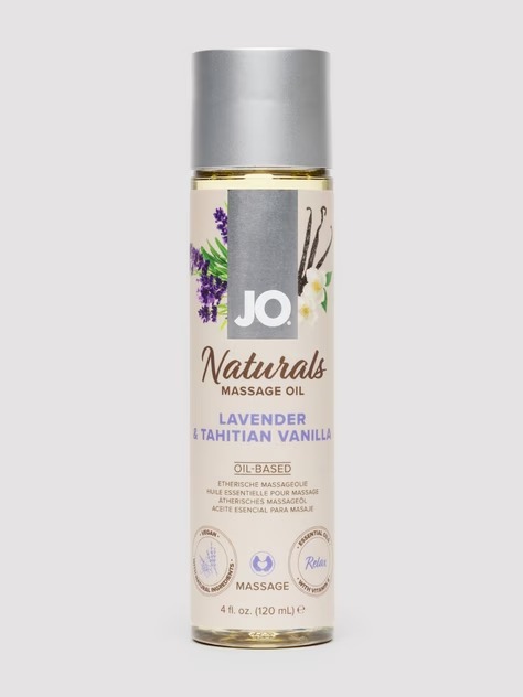System JO Naturals Peppermint and Eucalyptus Massage Oil 4 fl oz