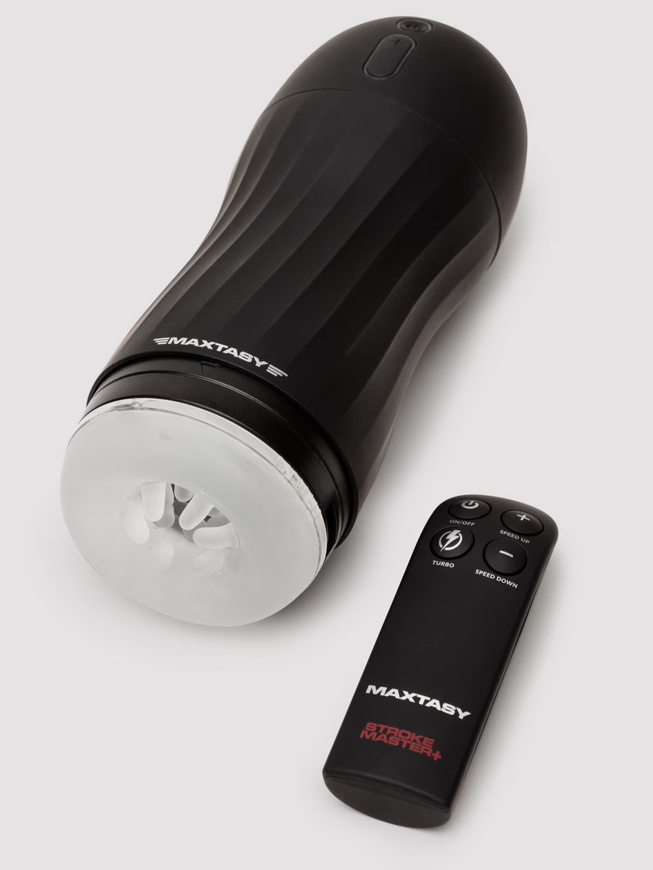 MAXTASY Stroke Master Milking Remote Controlled Masturbator