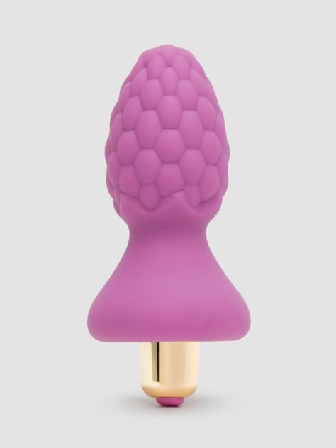 Rocks Off 7 Function Ass Berry Vibrating Butt Plug 2.25 Inch
