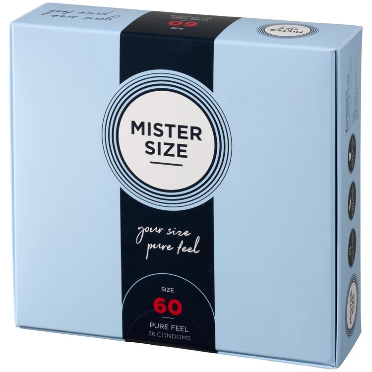 Mister Size Pure Feel Condoms 36 Pack (57-64 mm)