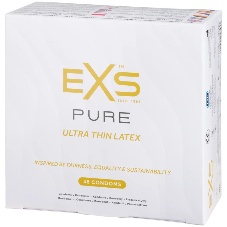 EXS Pure Ultra Thin Condoms 48 Pack