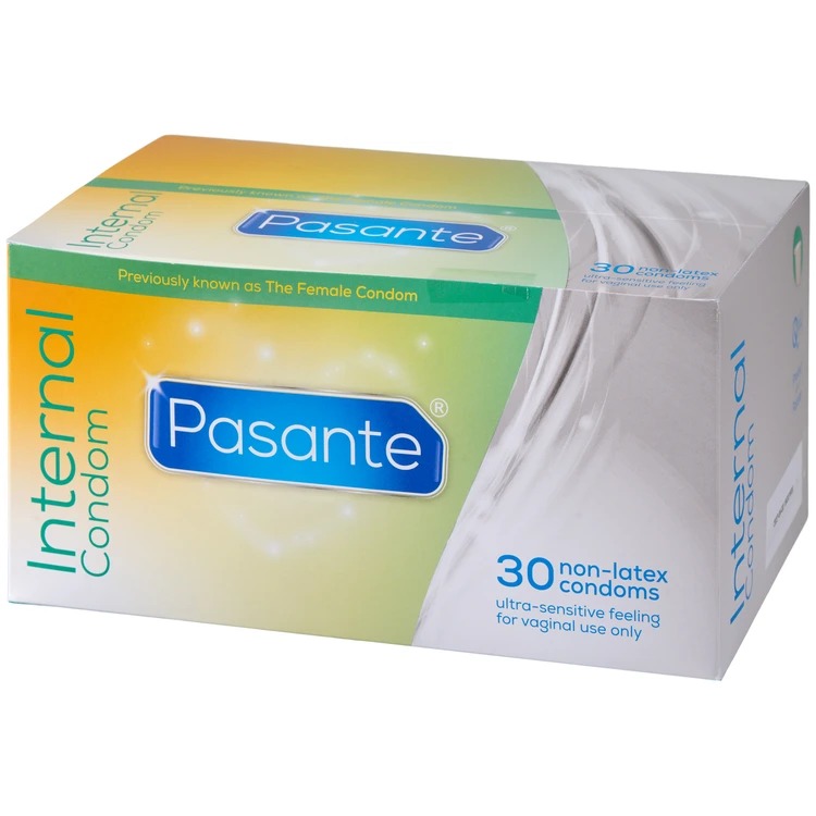 Pasante Internal Female Condoms 30 Pack